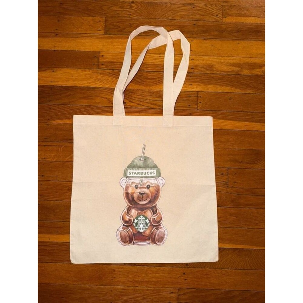 Starbies Bearista Drink Tote Bag